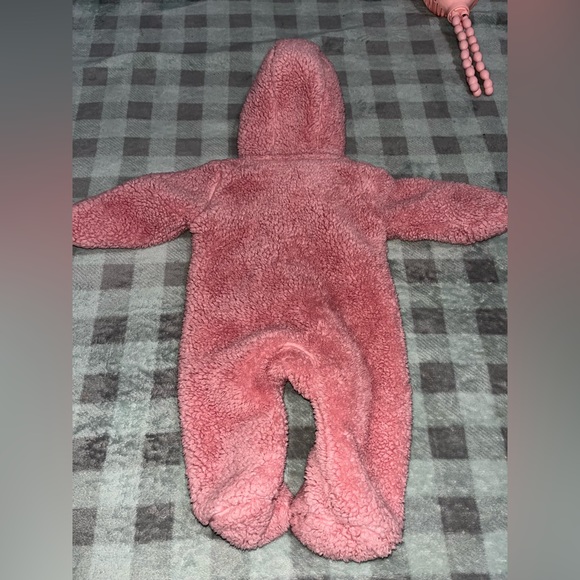 Carters Baby Fox Pink Snow Suite - Picture 4 of 4